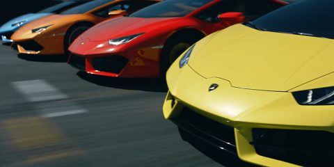 Lamborghini Huracan range video