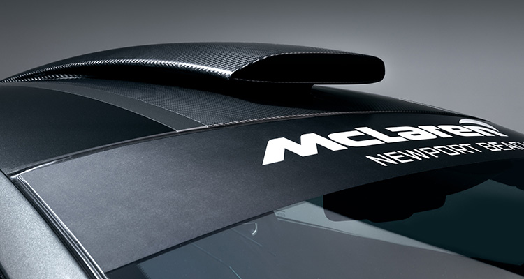 McLaren MSO X air intake