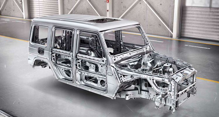 mercedes benz g-class chassis