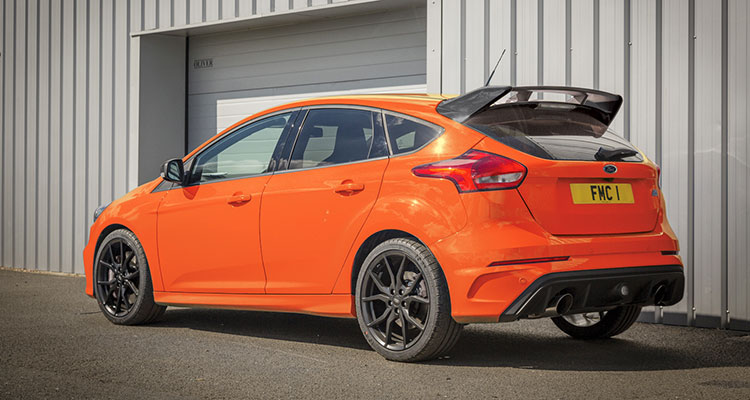 Ford Focus RS Heritage Edition rear
