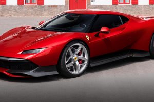 Ferrari SP38 front side feature