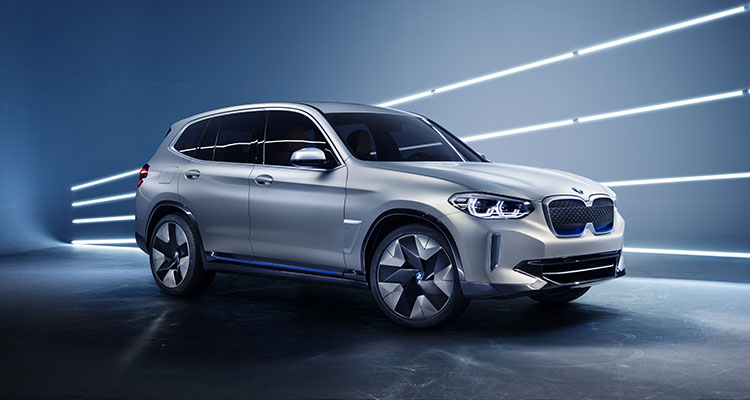 THE BMW CONCEPT iX3 front side 1
