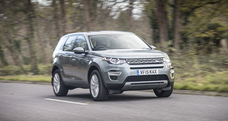 Discovery Sport Black LE Front View Motor-Vision Best Car for a Festival
