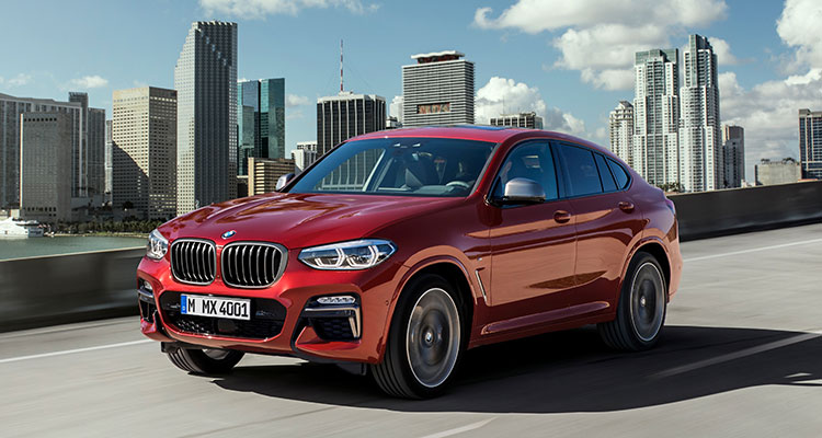 BMW X4 front side 4