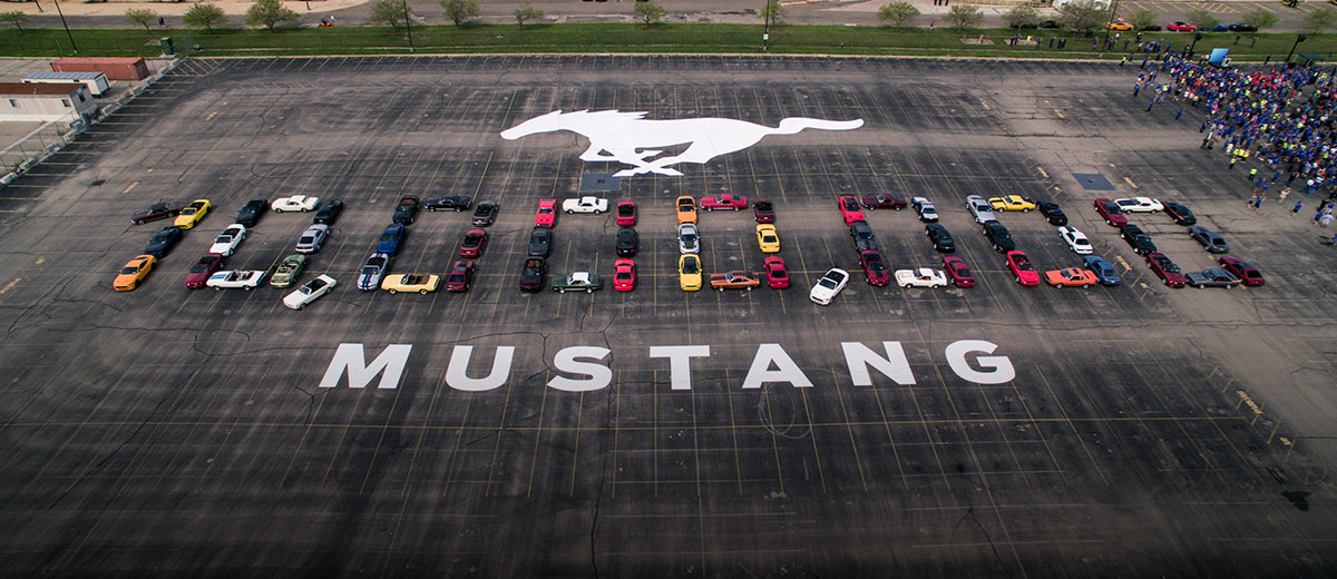 Ford Mustang production hits ten million feature