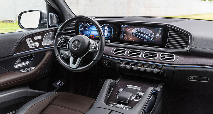 New Mercedes GLE 2019 interior 5