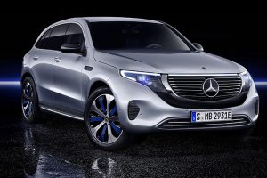 Mercedes Benz EQC side view