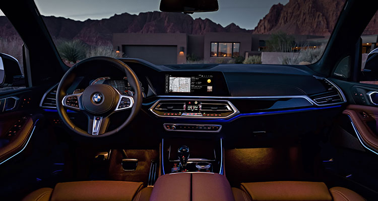 BMW X5 2018 interior 