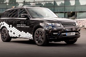Self-driving Range Rover Sport feature
