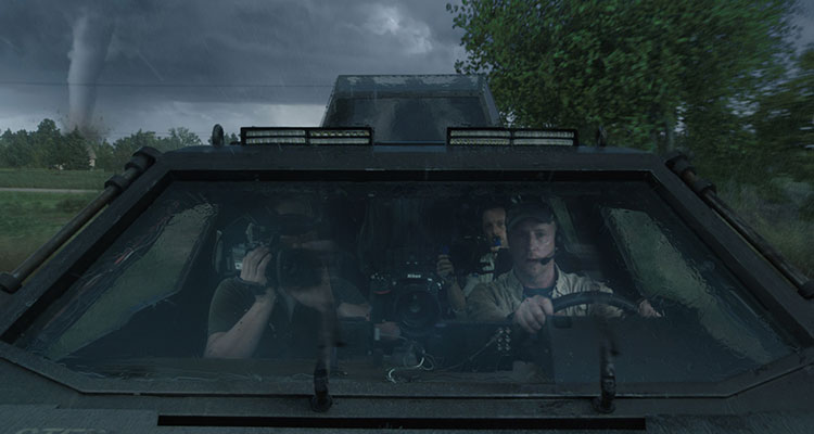 into the storm movie Titus storm vehicle