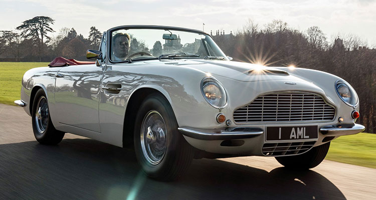 aston martin heritage electric drop in powertrain front side 2