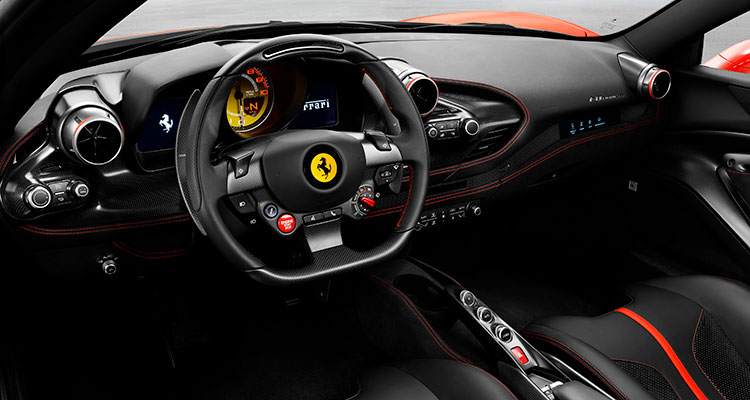 Ferrari F8 Tributo sports car 3
