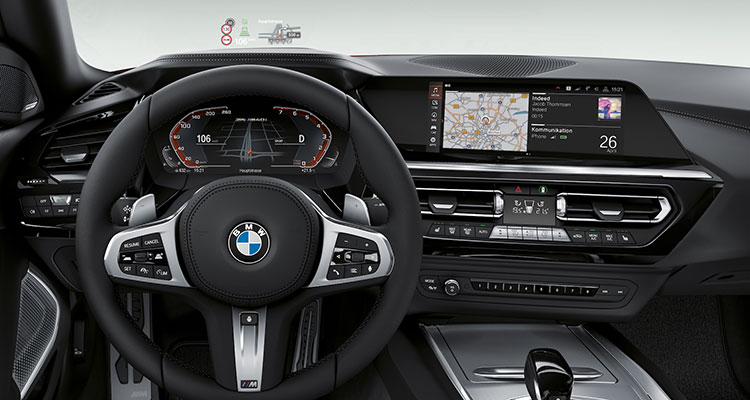 New BMW Z4 interior 1