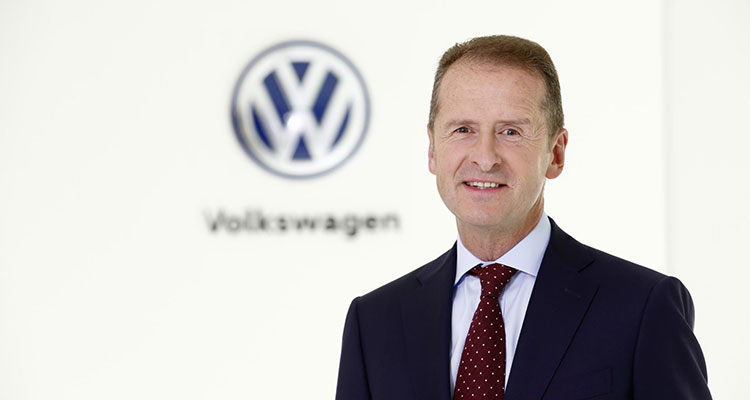 Herbert Diess - chairman of the board of management of Volkswagen Group
