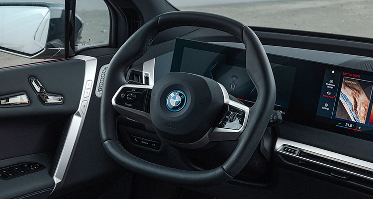 BMW iX M60 Steering Wheel